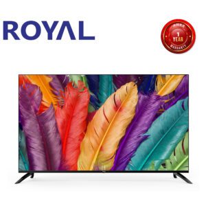 Royal 43 Inch Smart Frameless Full HD LED TV – WiFi, YouTube, HDMI, USB